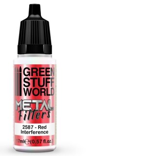Metallfilter - Rote Interferenz (17 ml)