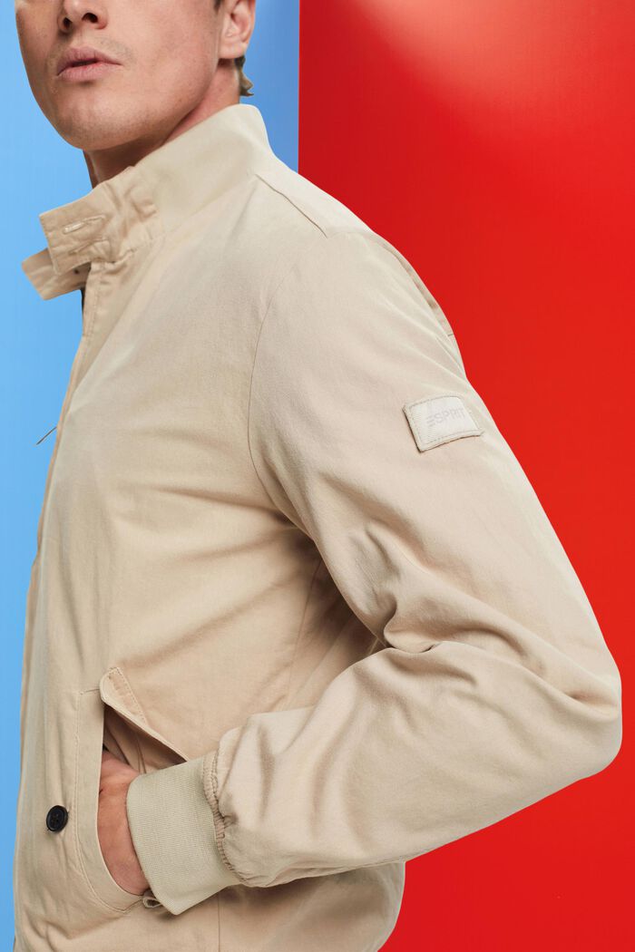 Bomberjacke mit Stehkragen