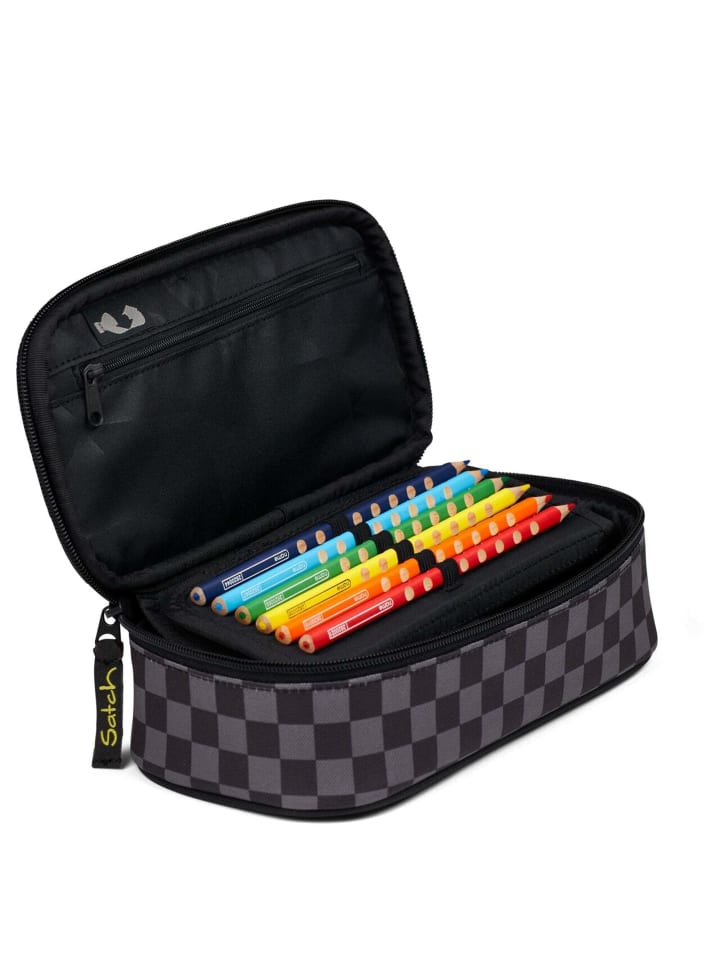 Satch Zubehör  pencil box 2025- Schlampermäppchen 22 cm (nordic forest green) in Dark Skate günstig kaufen onesize