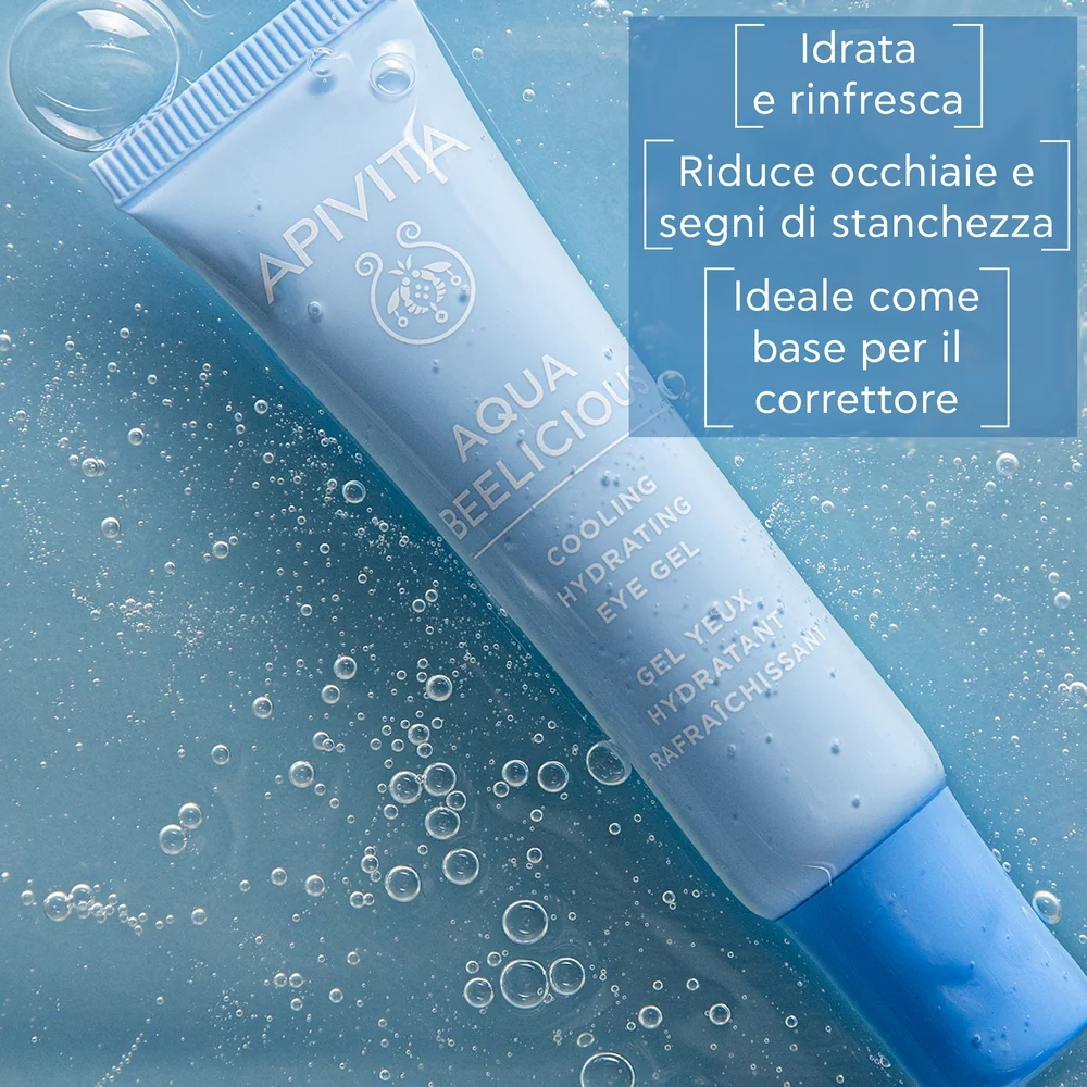 Aqua Beelicious Erfrischendes Feuchtigkeitsspendendes Augengel – Spendet Feuchtigkeit für die Augenkontur