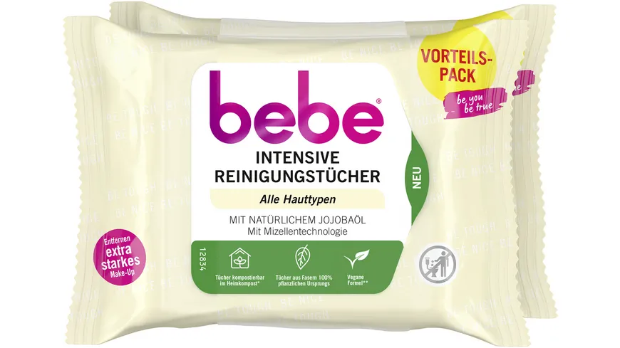 bebe intensive Reinigungstücher Doppelpack