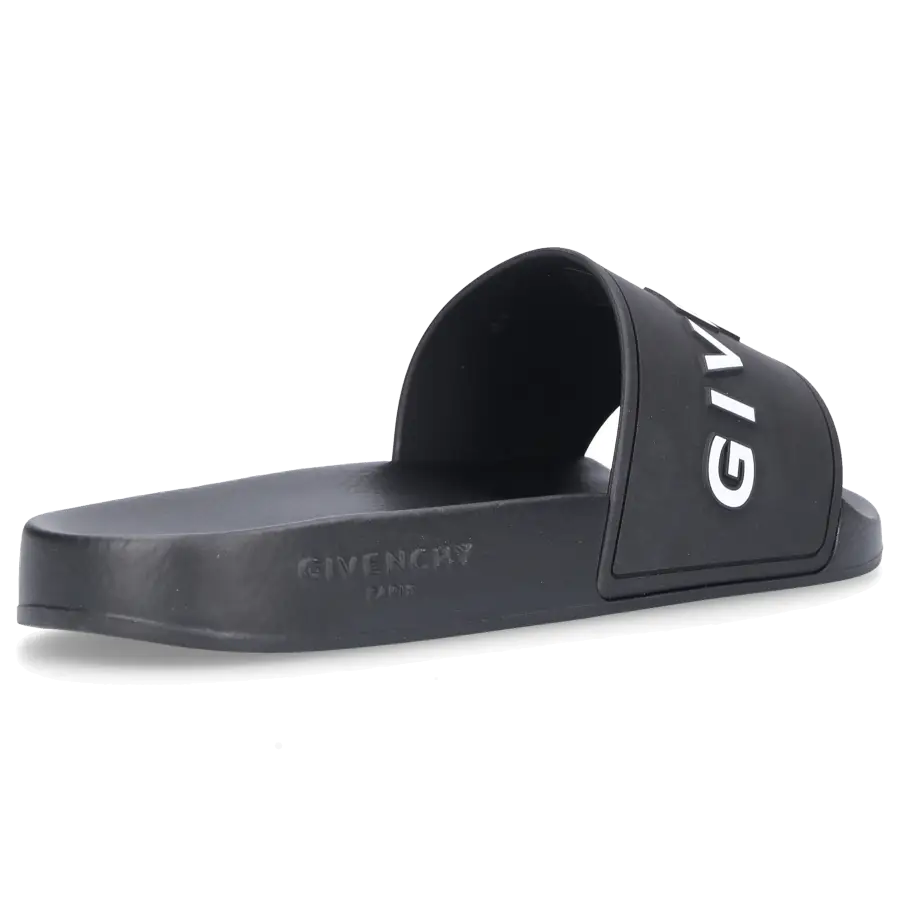 Givenchy - Badeschuhe PARIS Kautschuk - schwarz