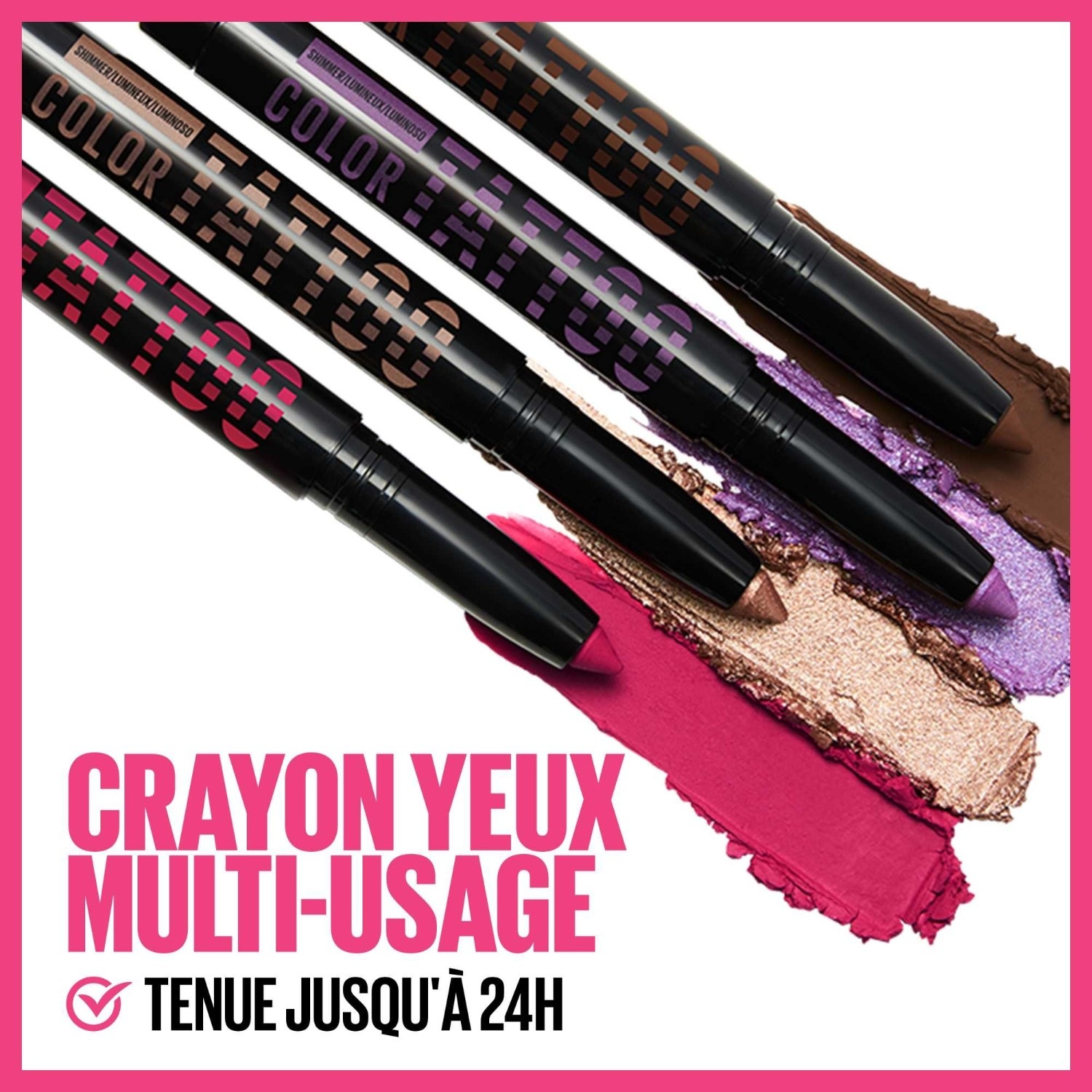 Creion de ochi multifuncțional Maybelline Fearless