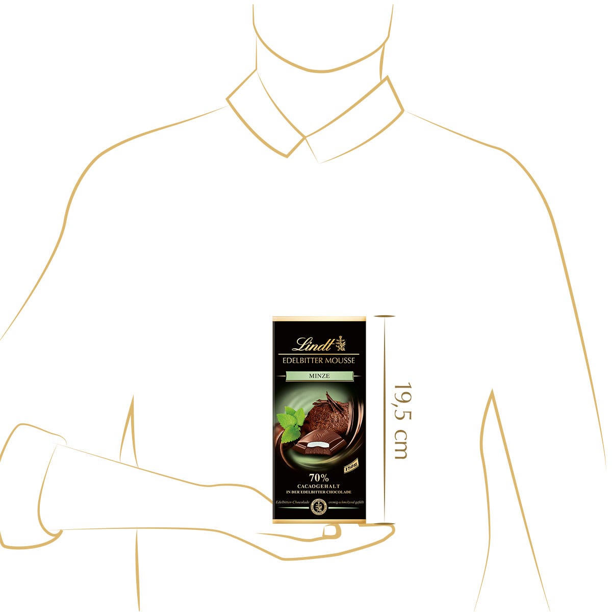 Edelbitter Mousse Minze, 150g