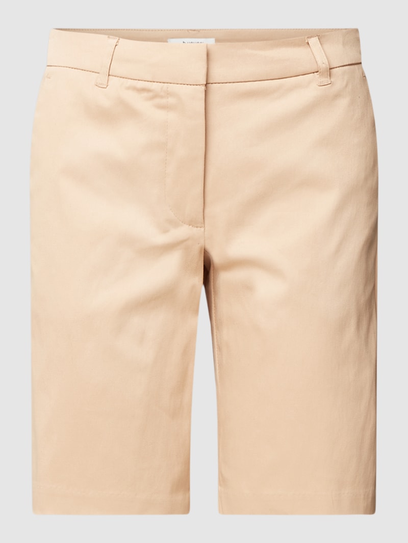 Shorts mit Eingrifftaschen Modell 'By Days' in taupe