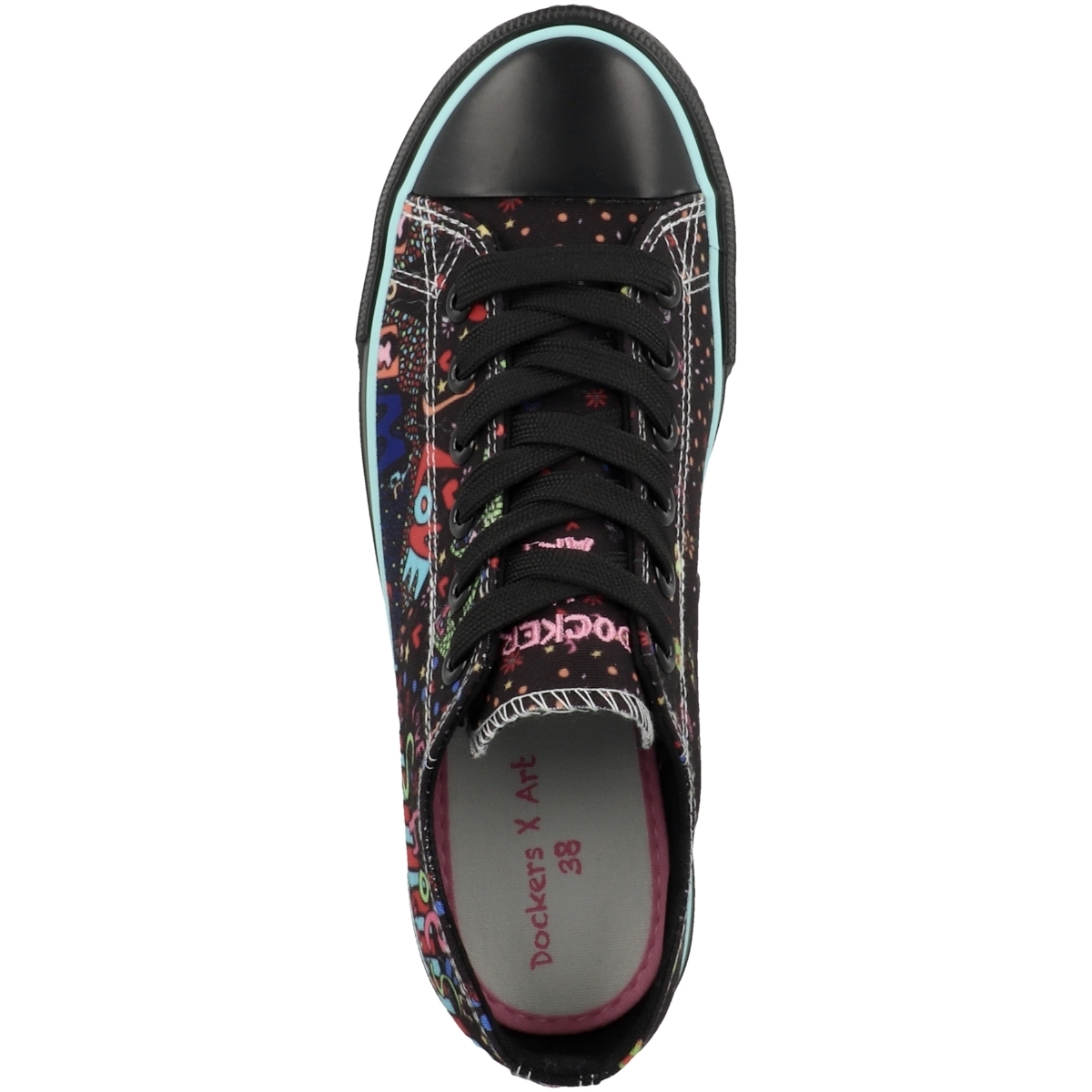Dockers by Gerli 36UR201 X-Art Limited Edition Sneaker Low schwarz