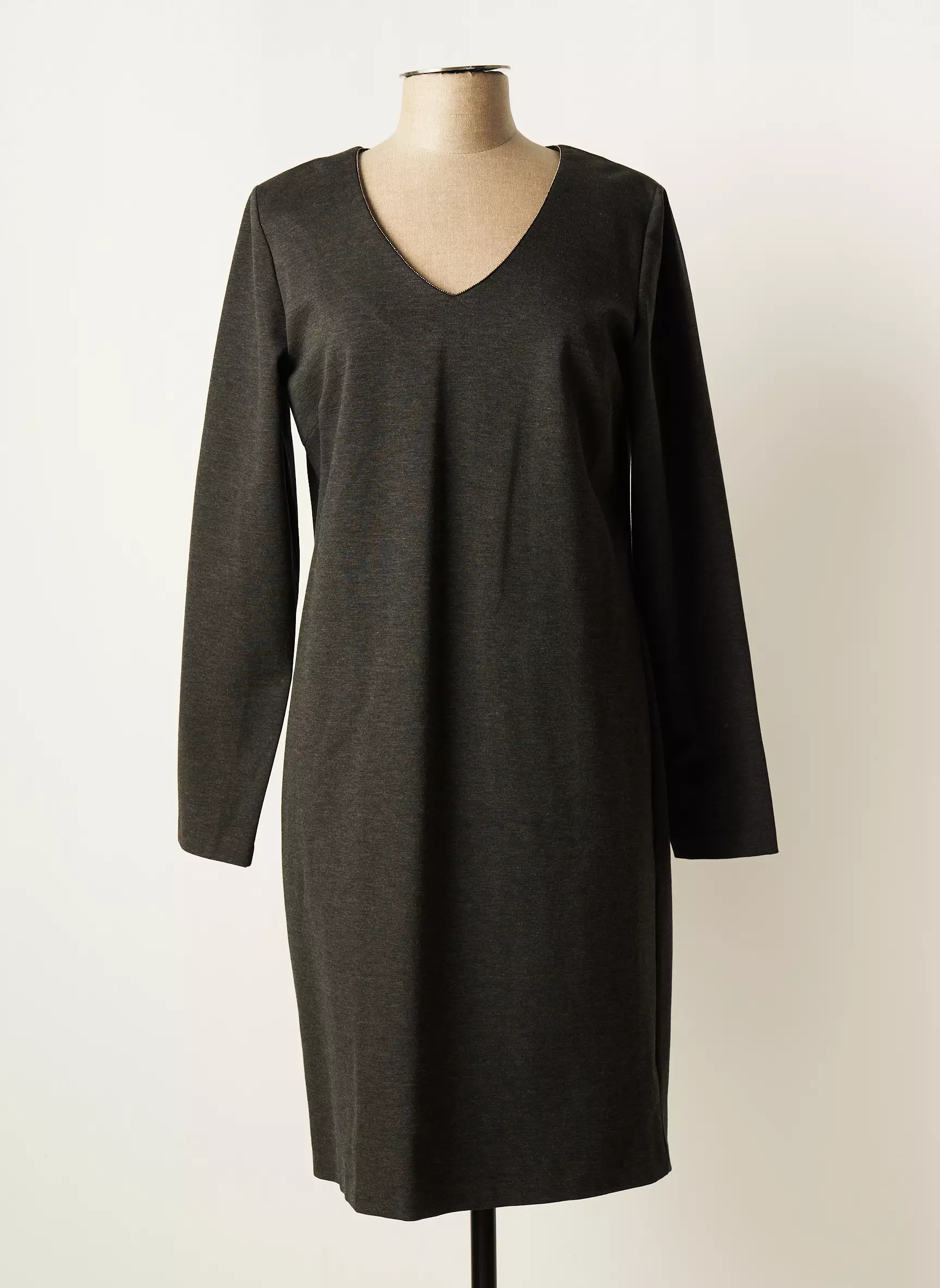 Ellei Robes Mi Longues Femme couleur gris