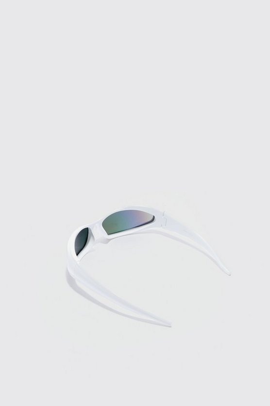 Verspiegelte Racer-Sonnenbrille