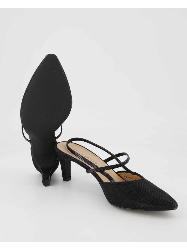 PETER KAISER Slingpumps in Schwarz günstig kaufen