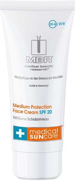 MBR Mbr Medical Sun Care High Protection Cream SPF 20 Sonnencreme