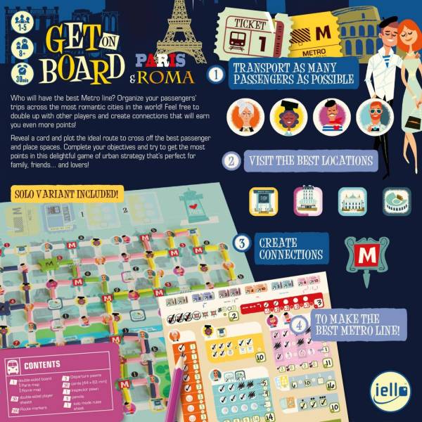 Get on Board: Paris & Rome (engl.)