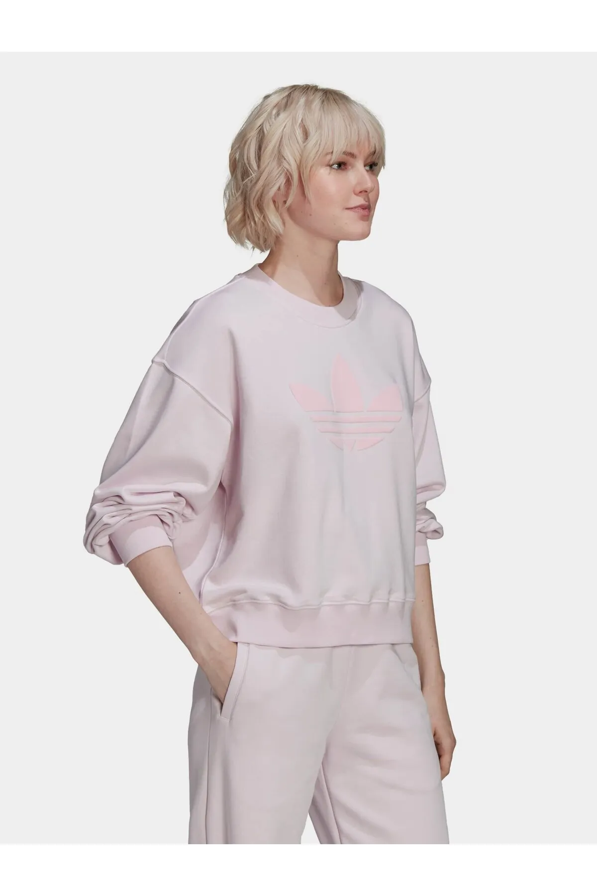 adidas  Sweatshirt - Rosa - Regular Fit