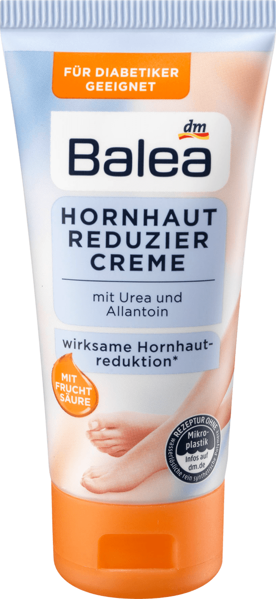 Fußcreme, Hornhaut Reduzier Creme mit Urea & Allantoin, 50 ml