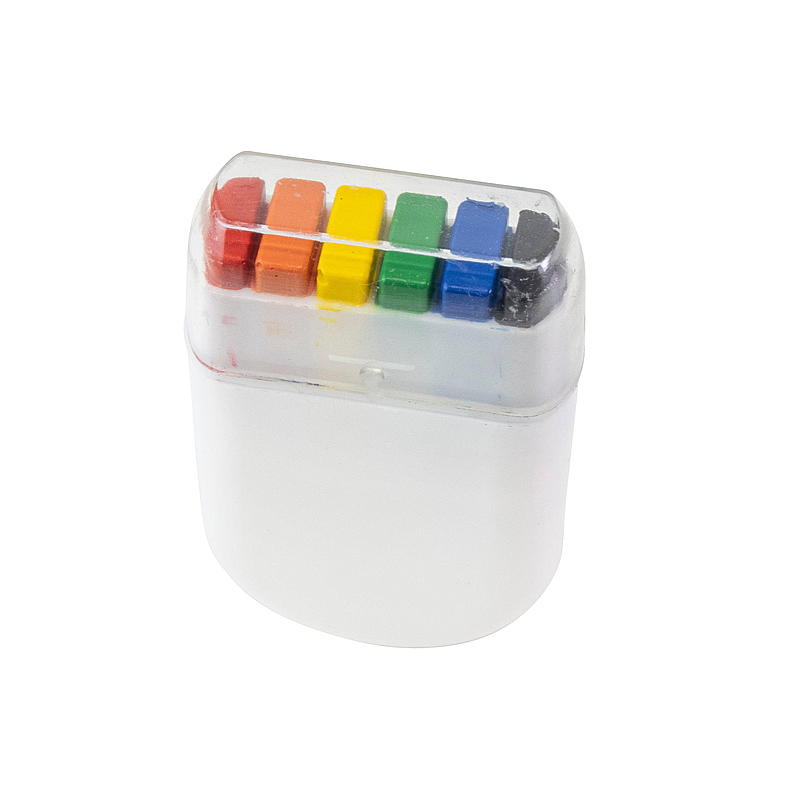 Giform Pride ansiktsmaling 6 farger, regnbue