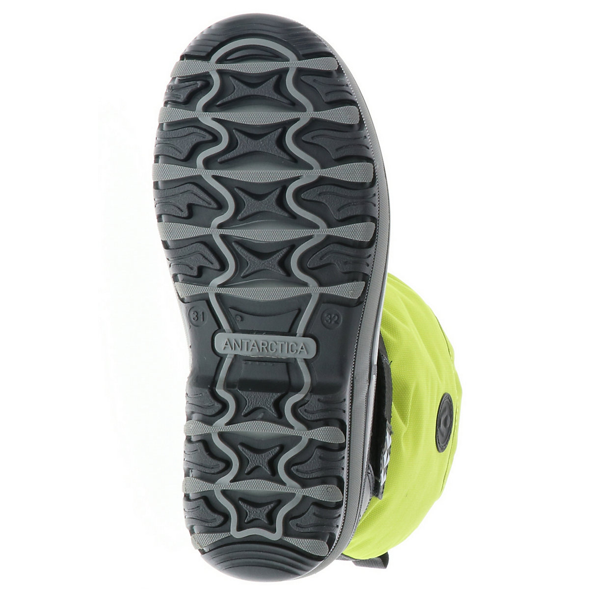 Antarctica Kinder Jungen Mädchen Damen Winterstiefel Schneestiefel Snowboots grün/lime/schwarz