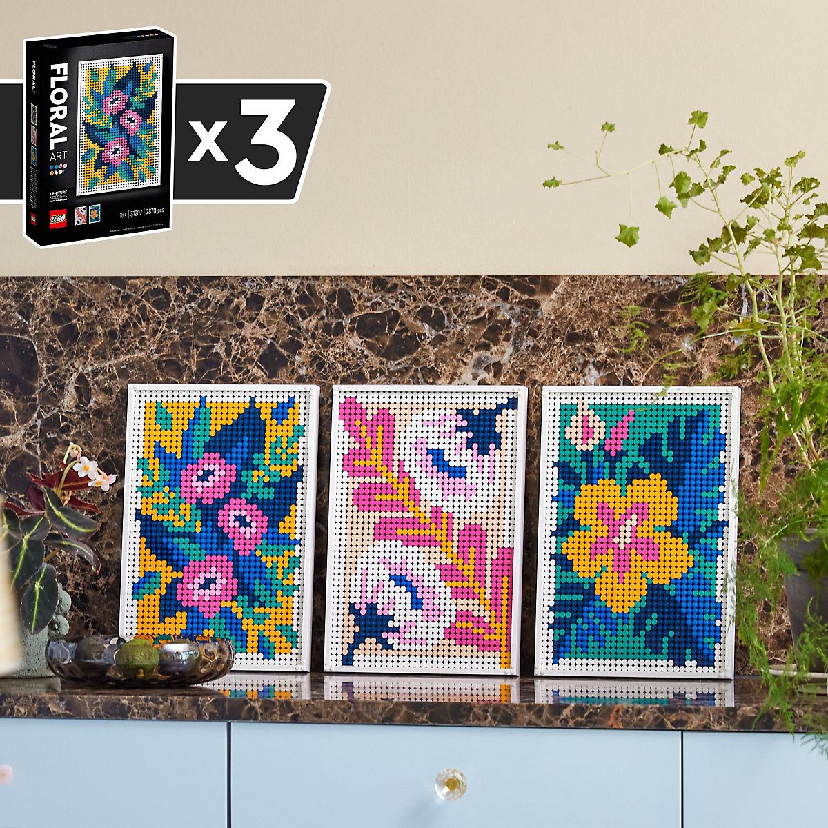 LEGO® Art 31207 Blumenkunst