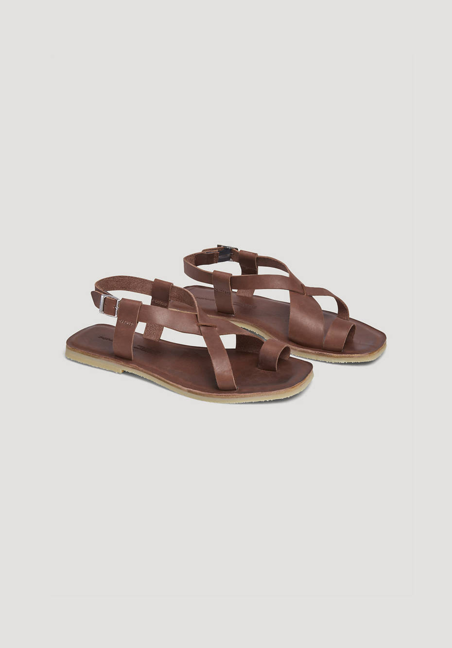 Leder-Sandale