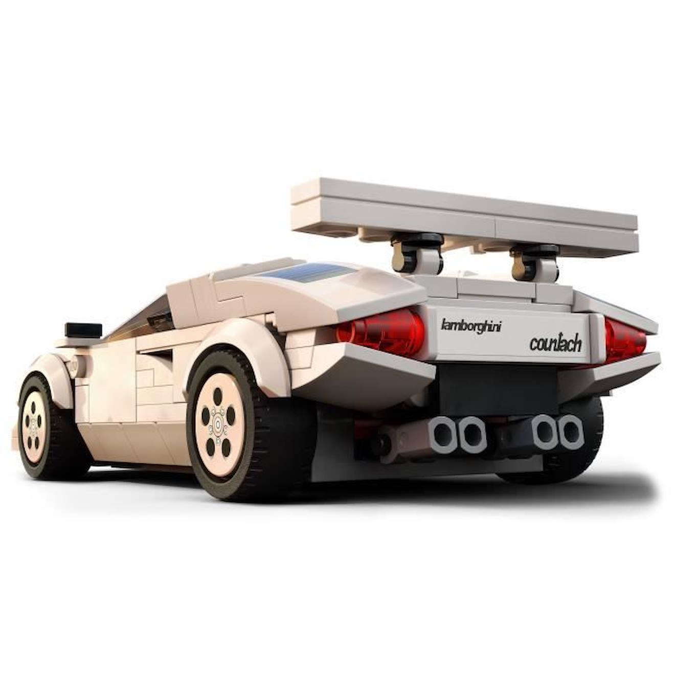 LEGO® 76908 Speed Champions Lamborghini Countach, Jouet modèle de Voiture de Course Pour les Enfants de 8 Ans et Plus blanc