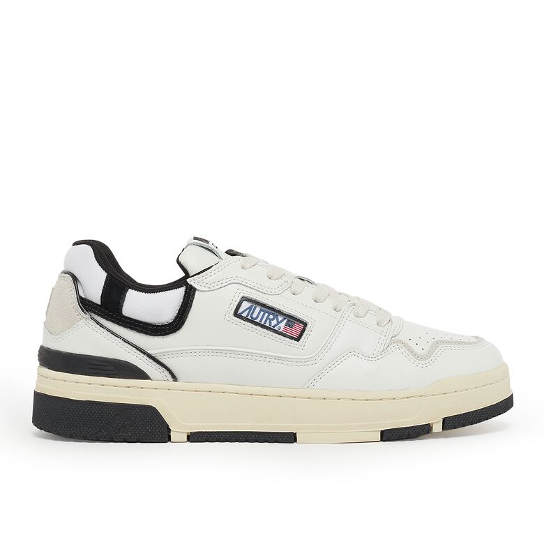 Autry CLC Low mult/mat wht/blk