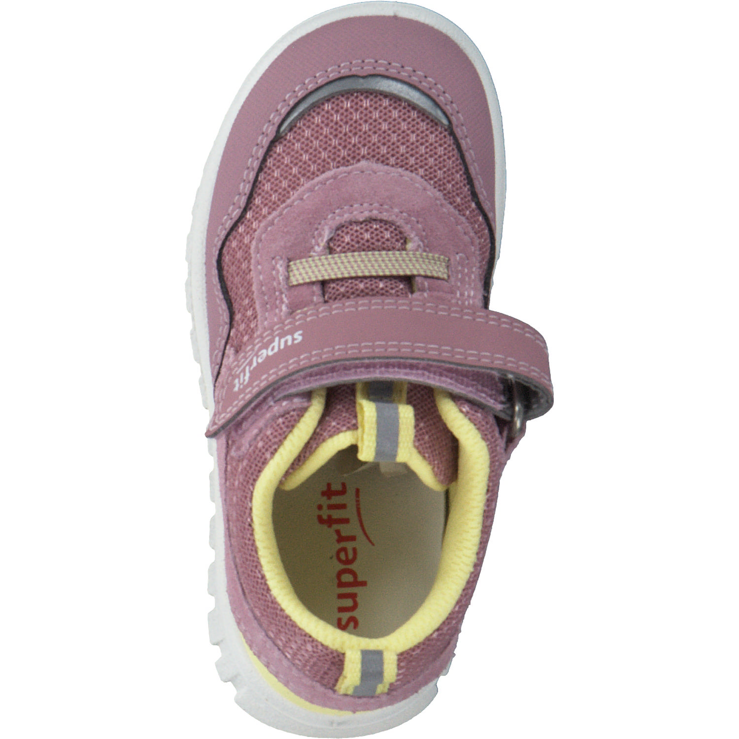 Superfit SPORT7 MINI 06204 W, Slipper (Kinder), Kinder, ROSA/GELB