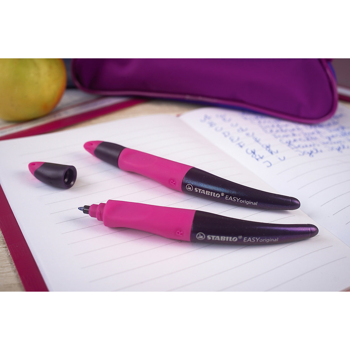 Tintenroller EASYoriginal Linkshänder Holograph Edition magenta, inkl. Patrone