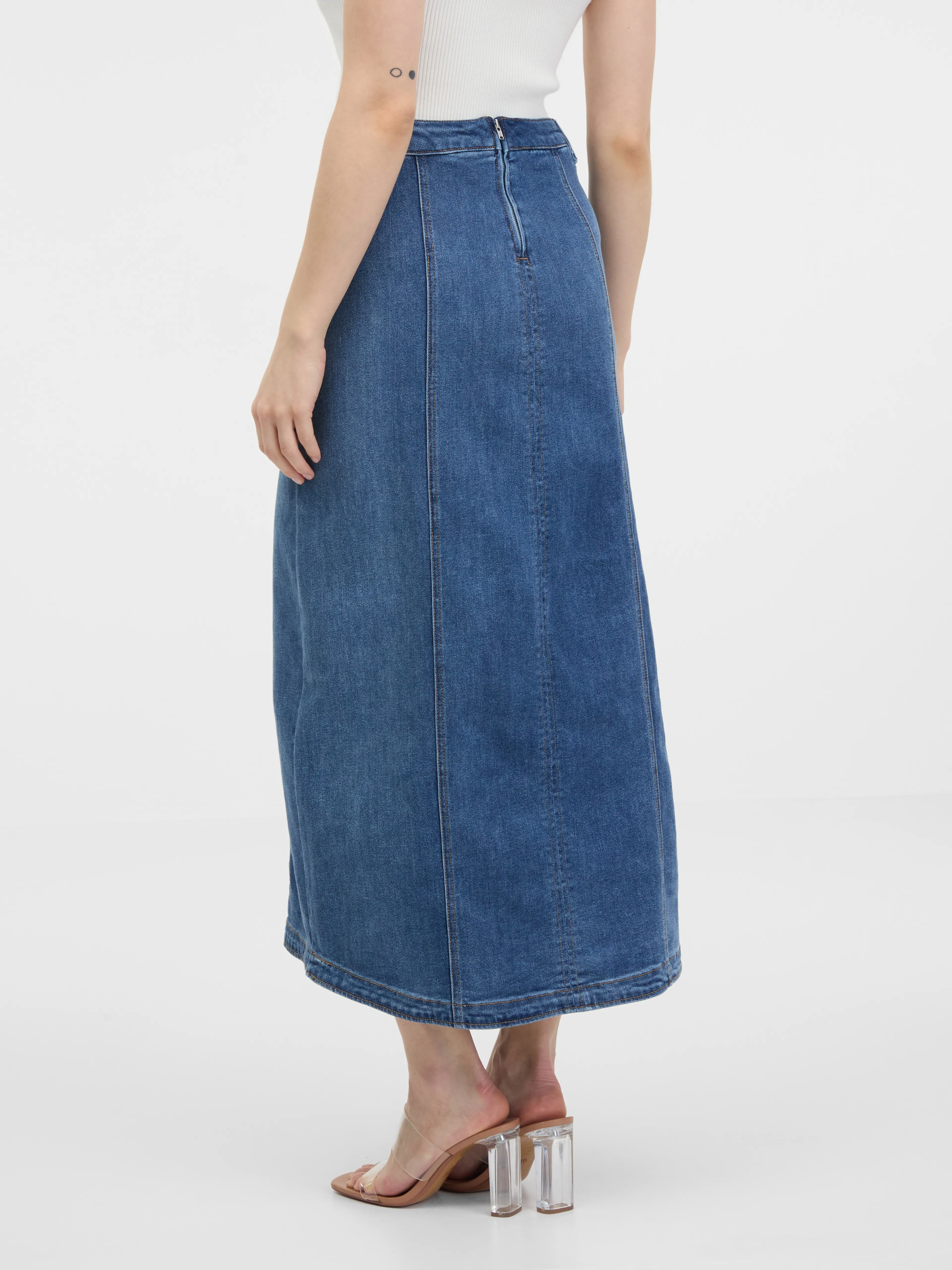 Blauer Damen-Jeansrock ORSAY