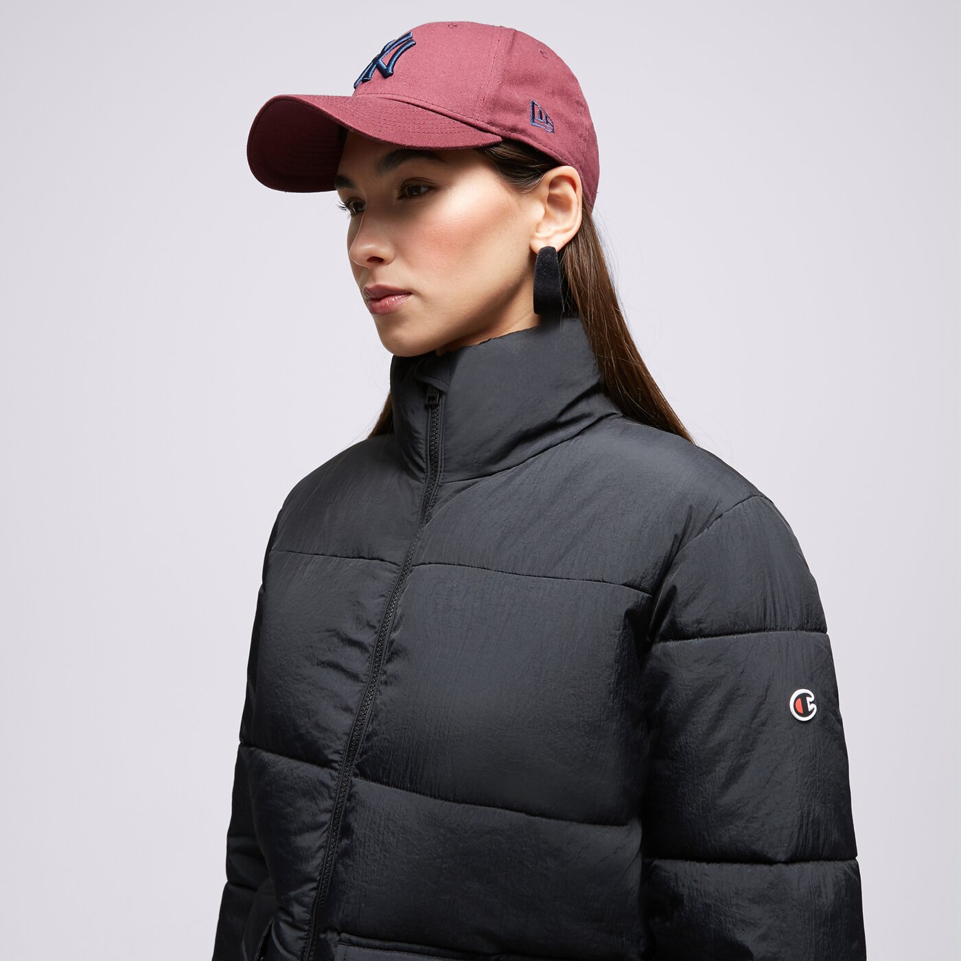 CHAMPION JACKE WINTER POLYFILLED Schwarz