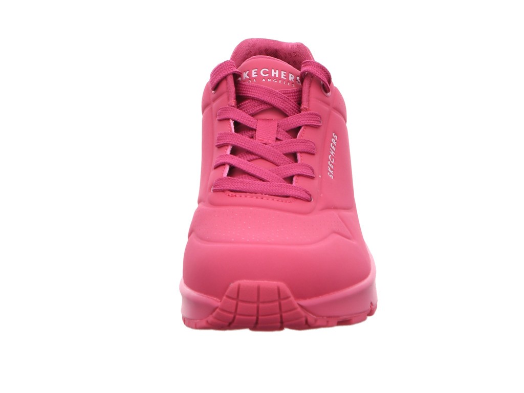 SKECHERS Freizeit Schnürer silber