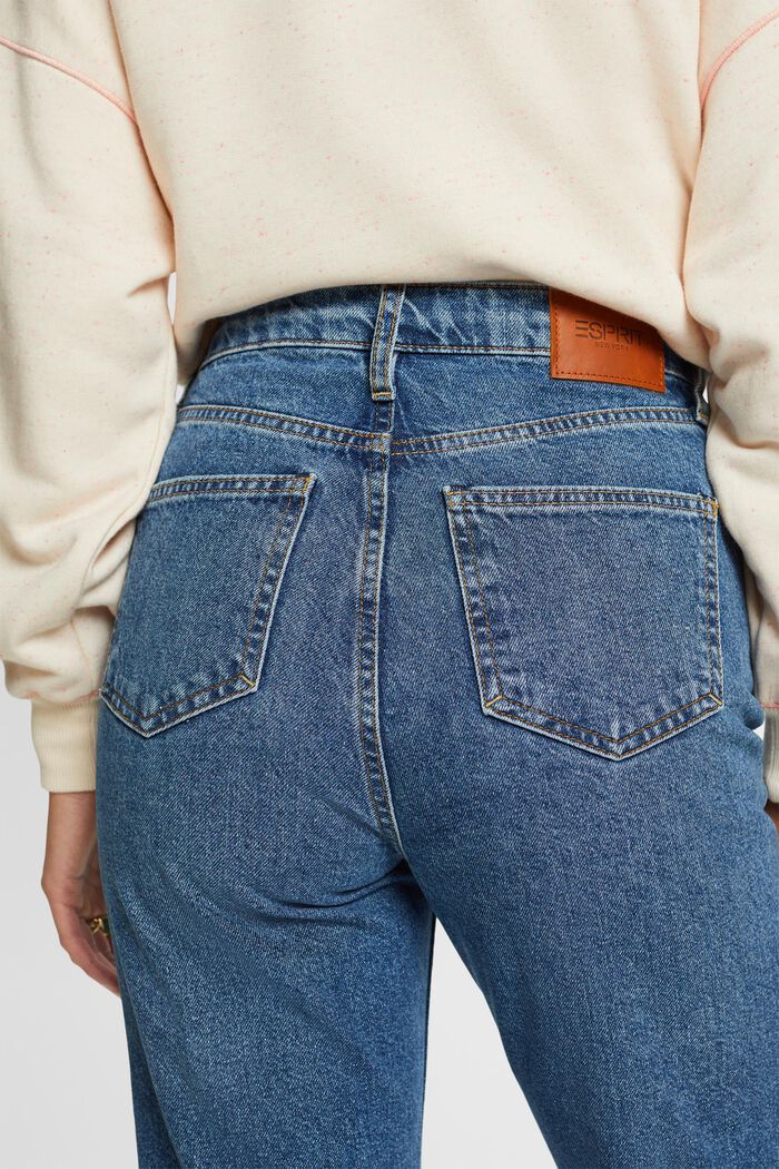 Recycelt: Retro-Jeans mit geradem Bein