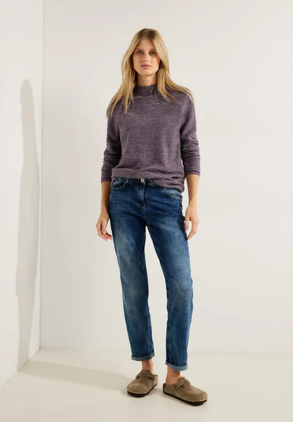 CECIL Pullover mit Stehkragen