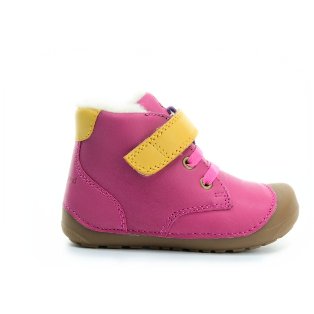 Bundgaard Petit Mid Winter Lace Dark Pink dunkelrosa Barfuß-Stiefeletten