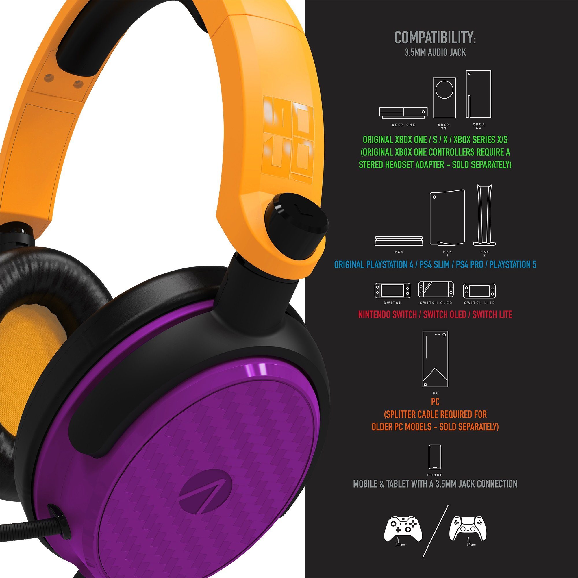 Stealth Multiformat Stereo Gaming Headset C6-100 Gaming-Headset
