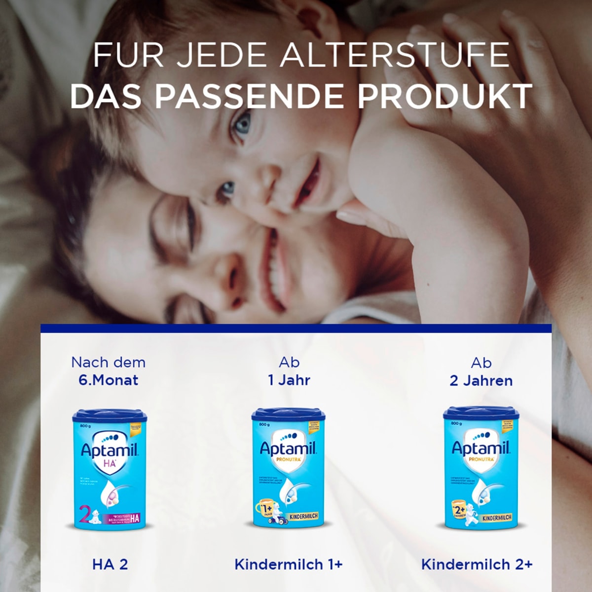 Folgemilch 2 HA  nach dem 6. Monat, 800 g