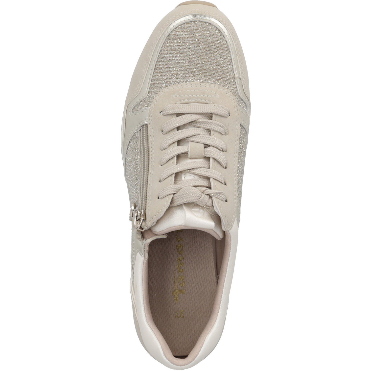 Tamaris 23603, Sneakers Low, Damen, Beige