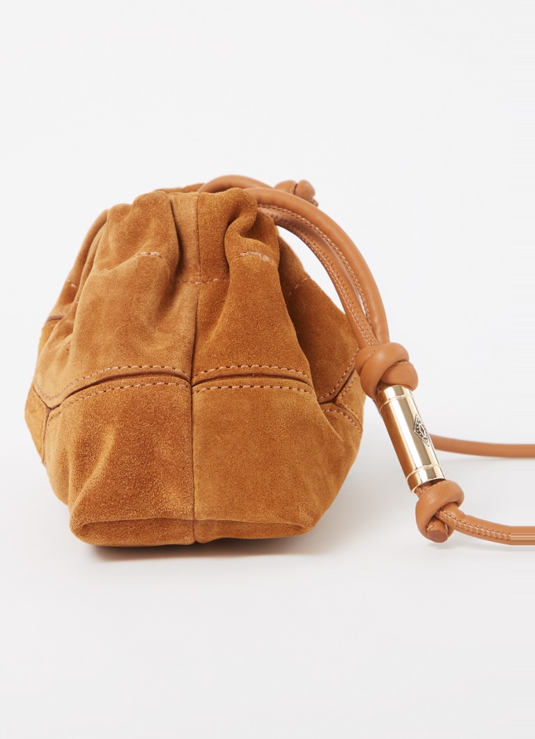 ba&sh June crossbody bag made of suede