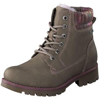 Puccetti Schnür Boots in beige
