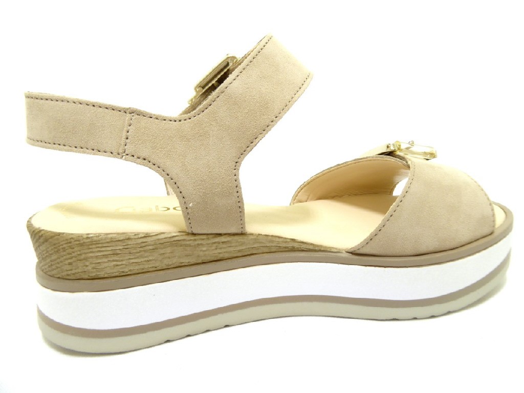 GABOR Klassische Sandalen beige