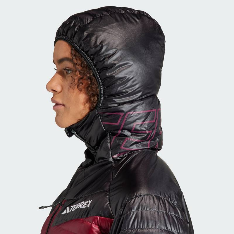 adidas Terrex Techrock Hooded Daunenjacke Funktionsjacke Damen