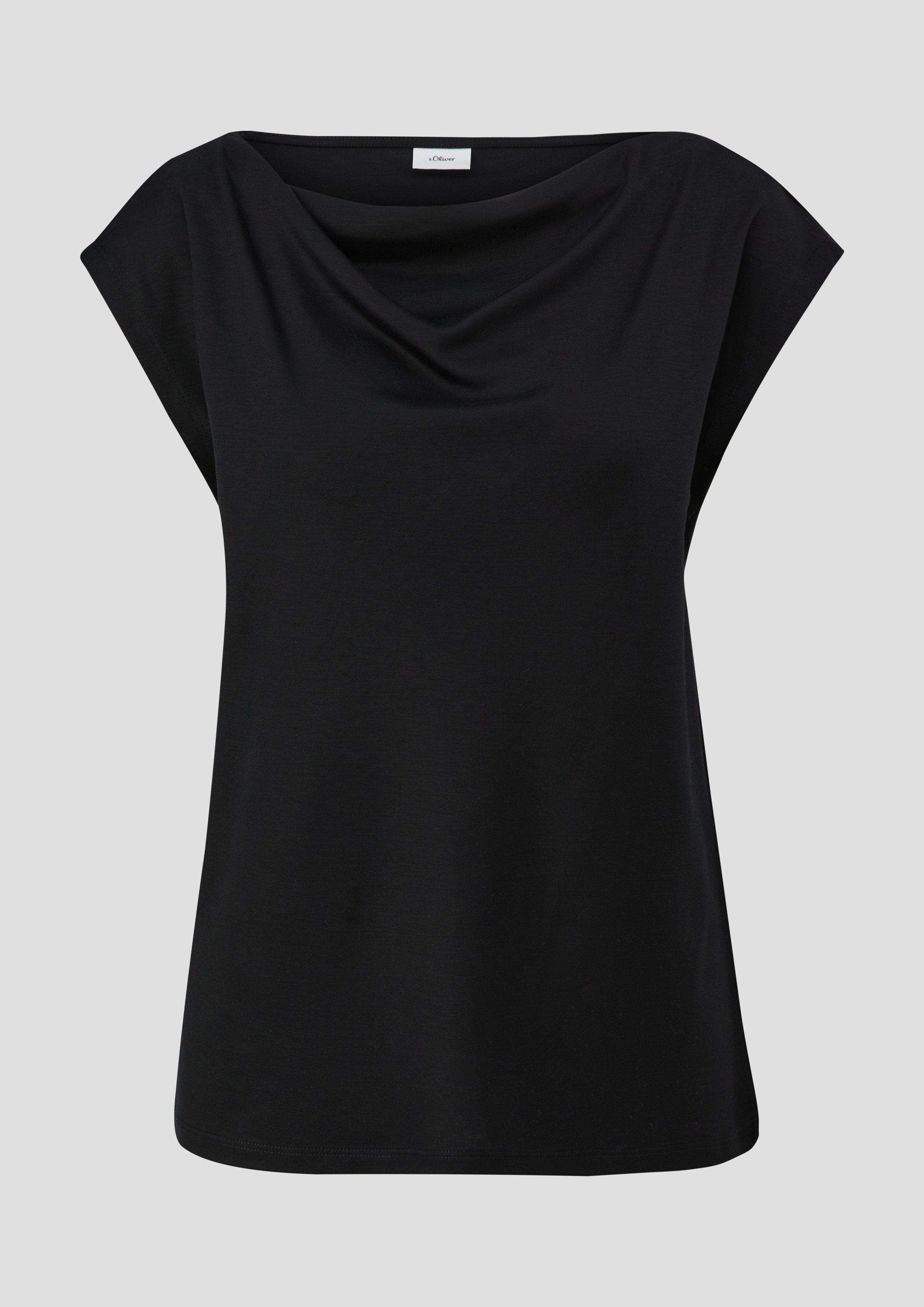 Top mit Wasserfall-Ausschnitt  2138434-9999