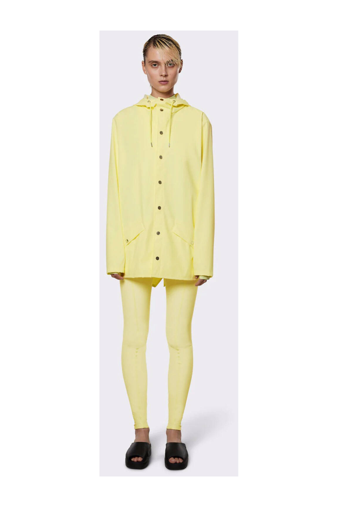 Rains Impermeables Trenchs Unisexe couleur jaune