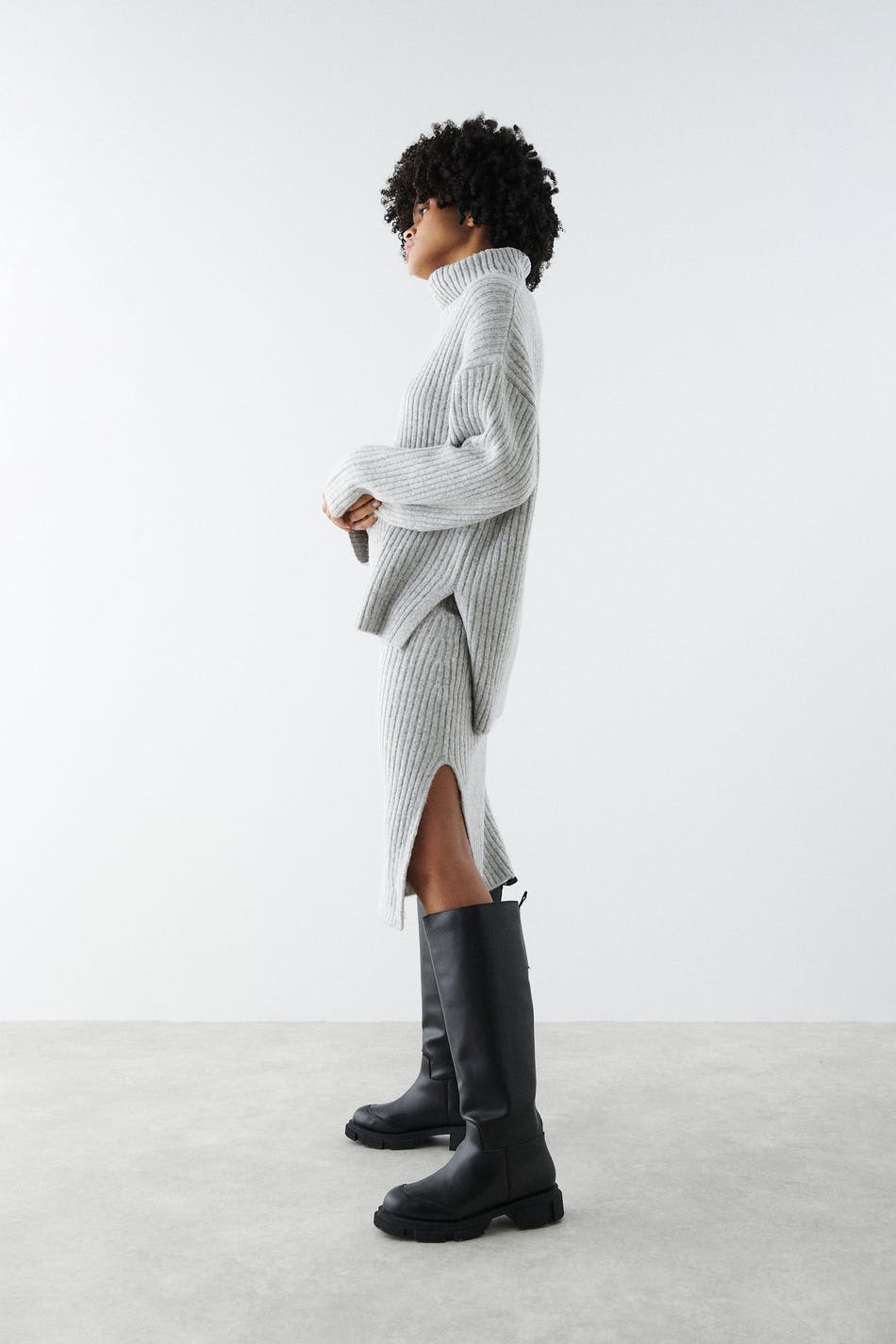 Fia knitted skirt