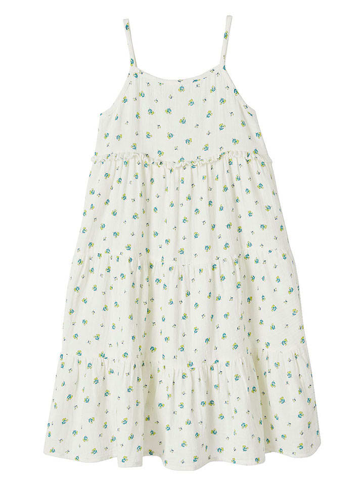 vertbaudet Kleid in Weiß günstig kaufen
