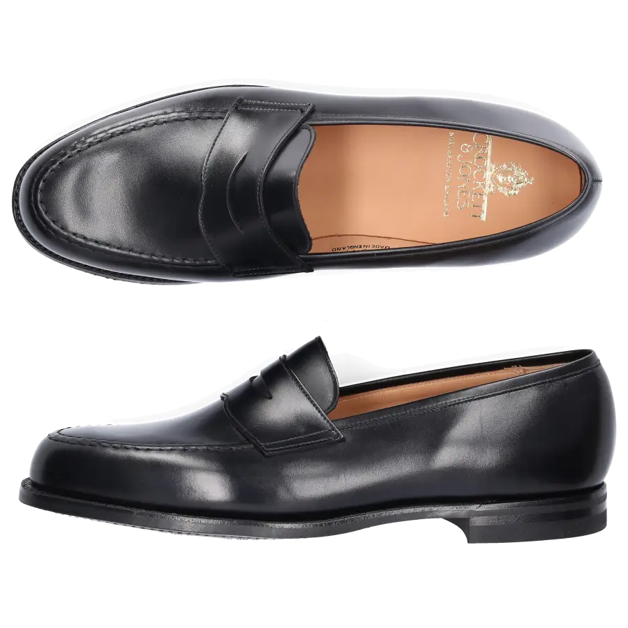 Crockett & Jones - Loafer BOSTON schwarz - schwarz