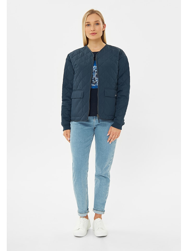 Derbe Übergangsjacke in Dunkelblau günstig kaufen