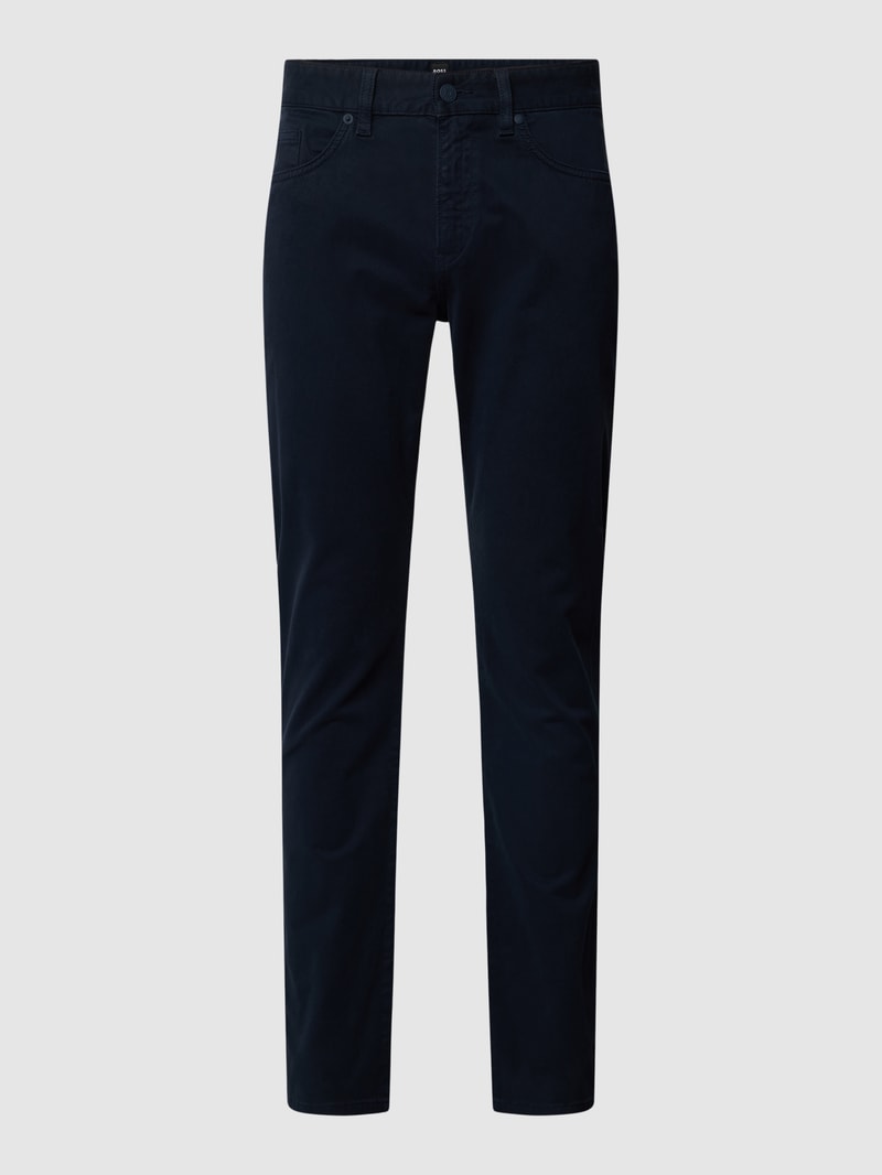 Hose im 5-Pocket-Design Modell 'Delaware' in marineblau