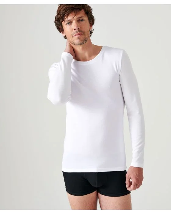 Tee-shirt tricot double face, manches longues Thermolactyl