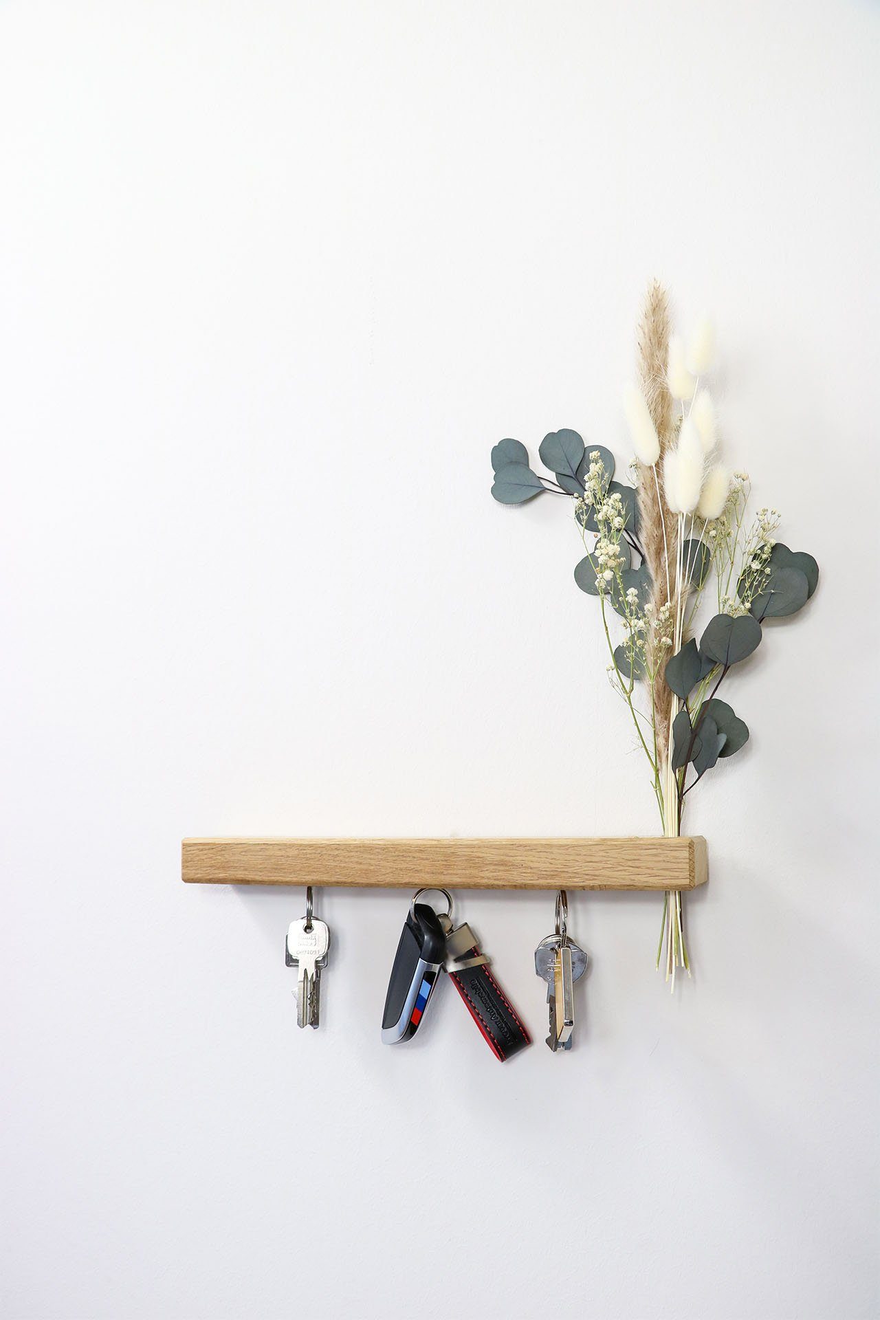 FlowerBar by Trockenblumen-Manufaktur Schlüsselbrett FlowerBar Keys “FERNWEH”