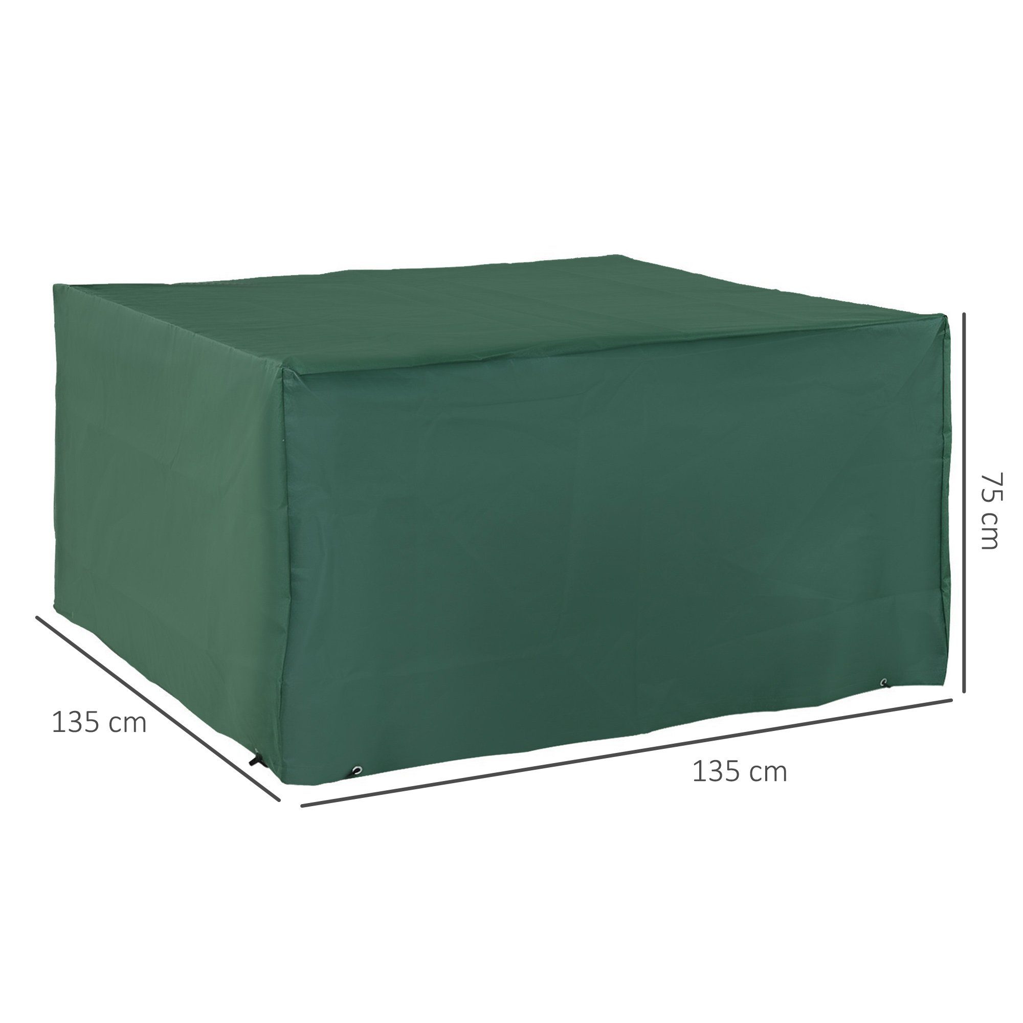Outsunny Gartenmöbel-Schutzhülle Abdeckplane für Gartenmöbel