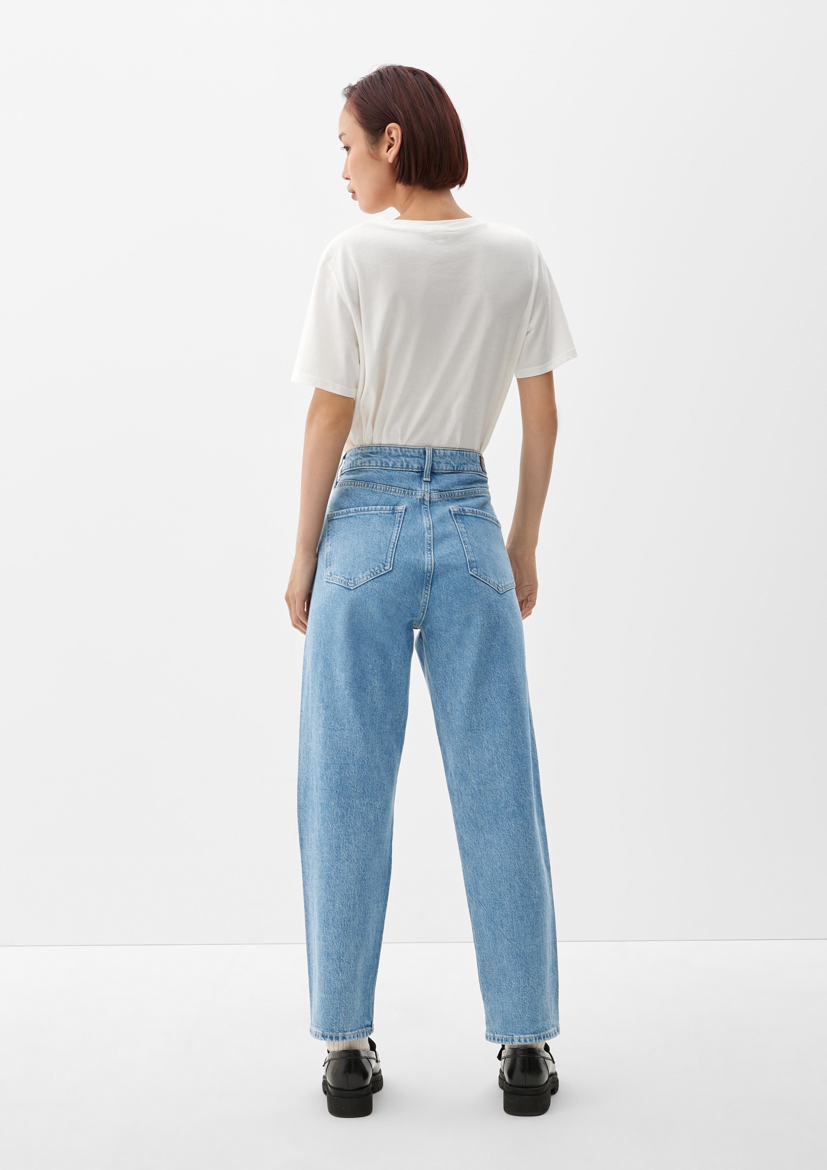 Ankle-Jeans / Relaxed Fit / High Rise / Tapered Leg  2123109-55Z4