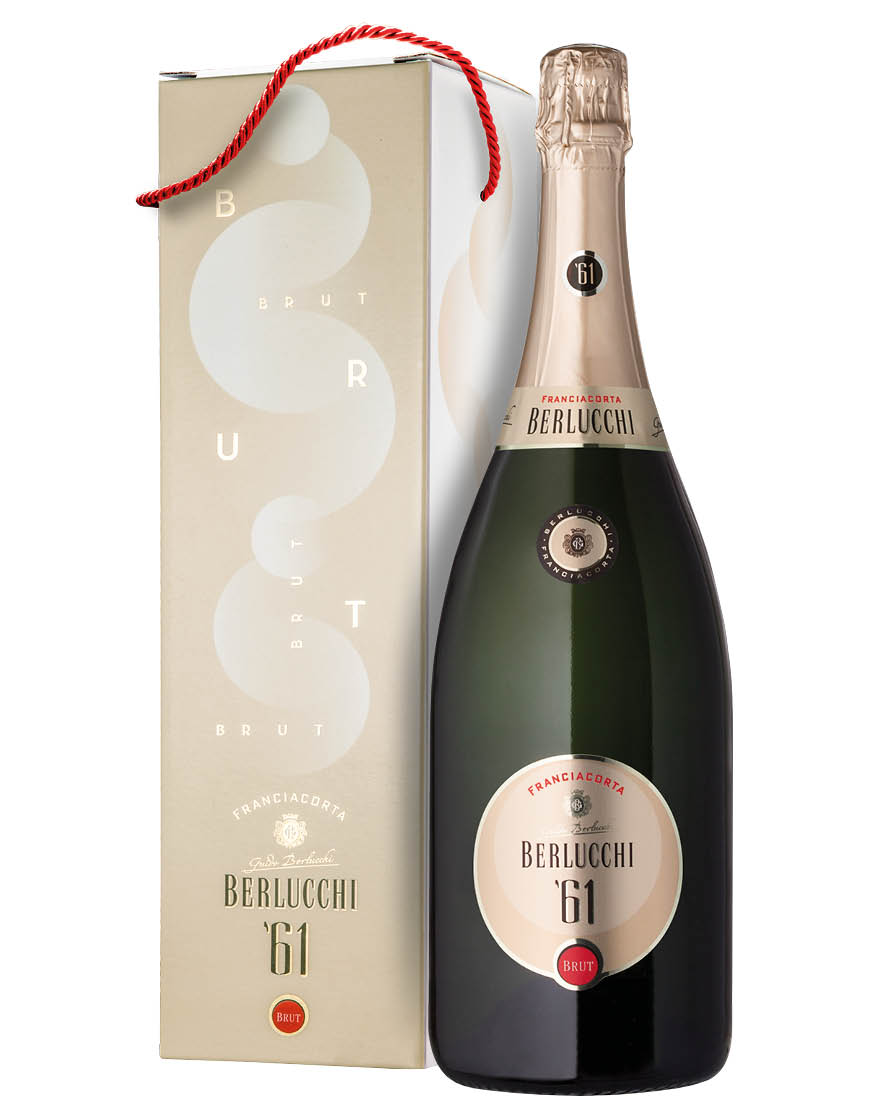 Franciacorta Brut DOCG '61 Berlucchi Magnum 1,5 ℓ, En Étui